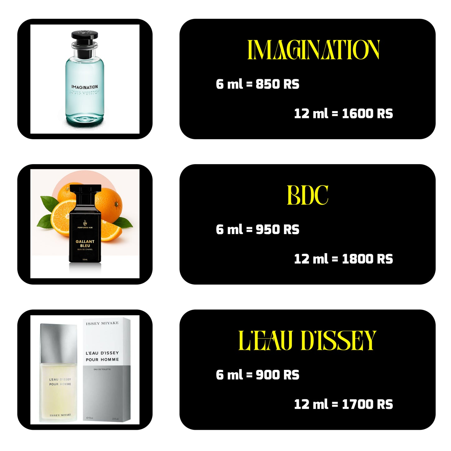 IMAGINATION, CHANNEL AND LEAU DISSEY