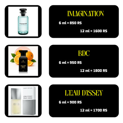 IMAGINATION, CHANNEL AND LEAU DISSEY